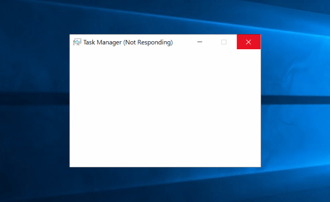 to Fix Task Not Responding in Windows 10 / 8 /