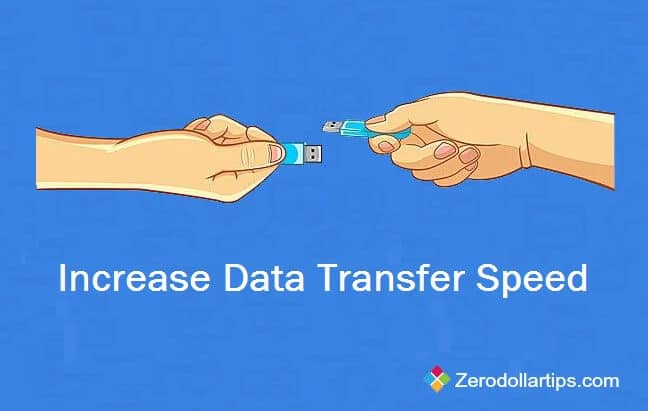 Increase Data Transfer Speed of Pen Drive