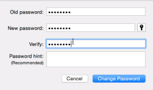 how to change mac password for other accounts