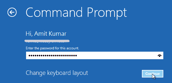 open a command prompt at boot in windows 10