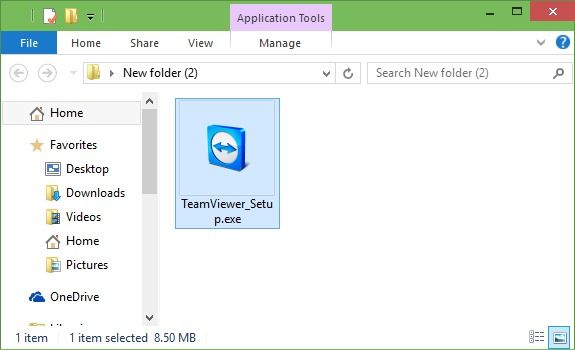 how to use teamviewer without installing