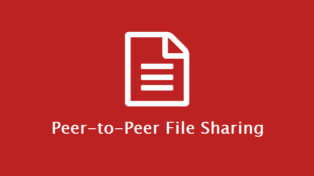 how to do peer to peer file sharing with password