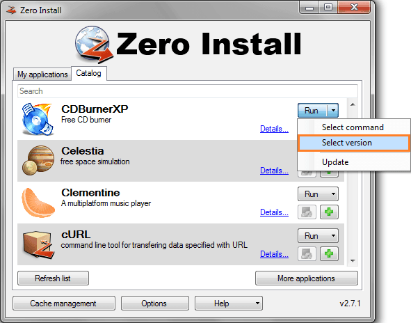 zero install software