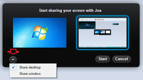 screen sharing software