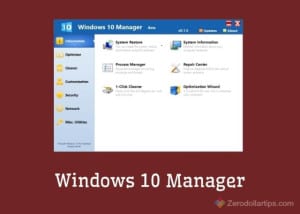download Windows 10 Manager 3.8.3 free