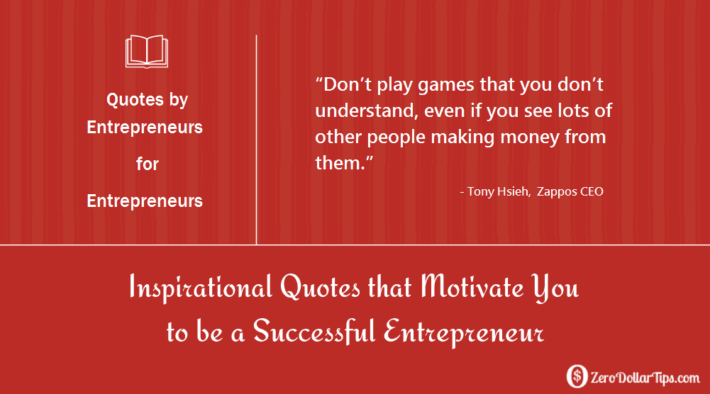inspirational quotes that motivate you to be a successful entrepreneur
