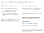 how to install microsoft office 2016 on windows 10