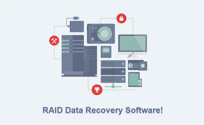 RAID data recovery software to recover lost data