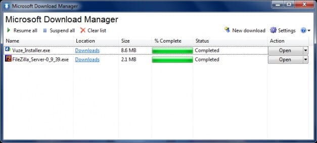 microsoft download manager