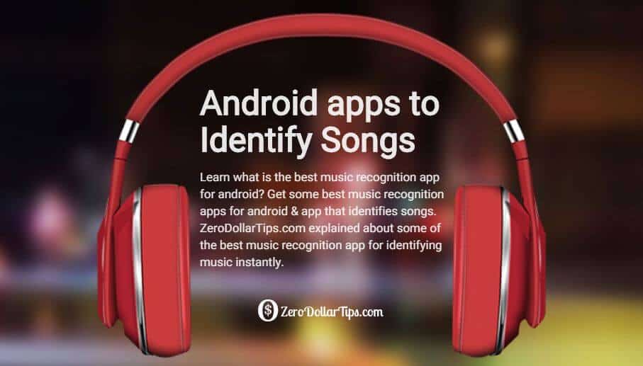 music recognition app for android