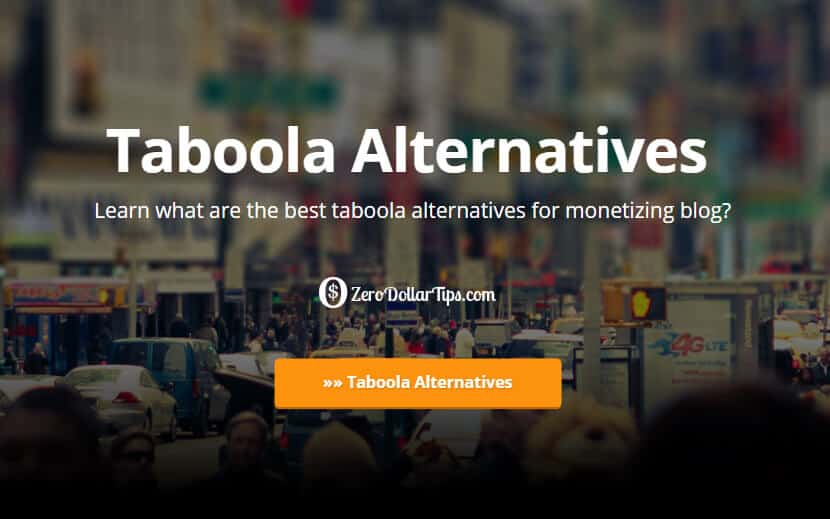 taboola alternatives