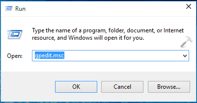 gpedit msc Windows 10