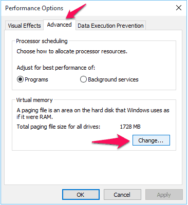 computer low on memory