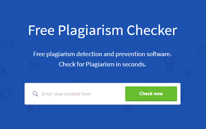 free plagiarism checker