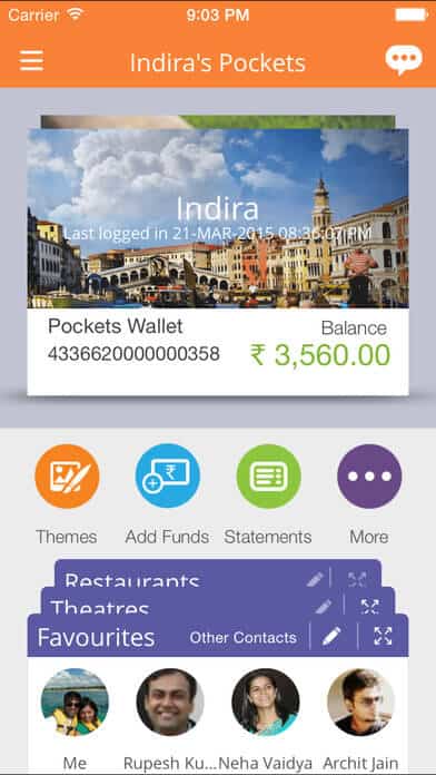 pockets by icici bank