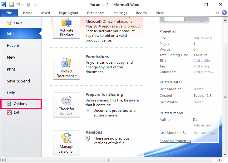 how to remove red underline in word 2013