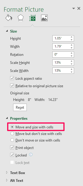 excel insert picture into cell