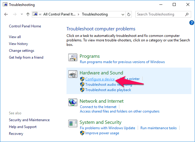 sound video and game controllers missing from device manager