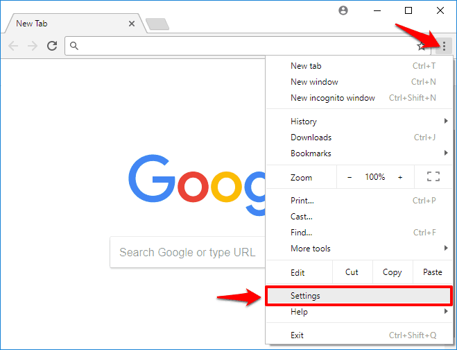google chrome search engine