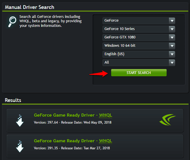 geforce experience not working 2018