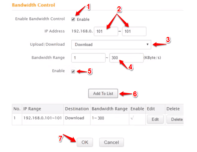 how to control bandwidth in tenda router