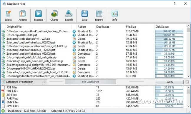 windows 10 duplicate file finder software