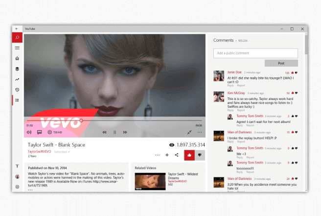 youtube app for windows 10 free download