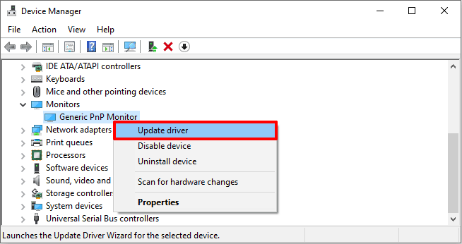 Generic Non Pnp Monitor Driver Error Windows 10