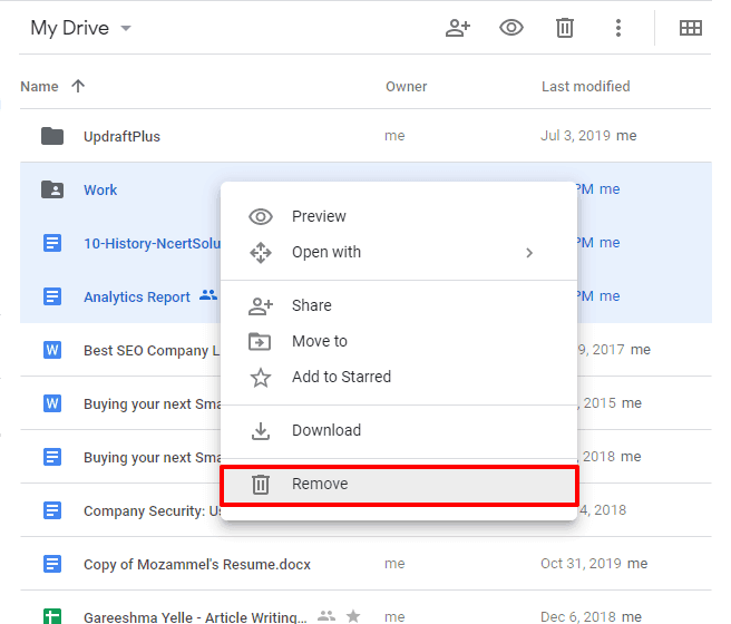 google drive download all