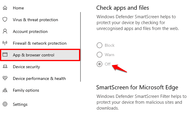 this app has been blocked for your protection windows 10