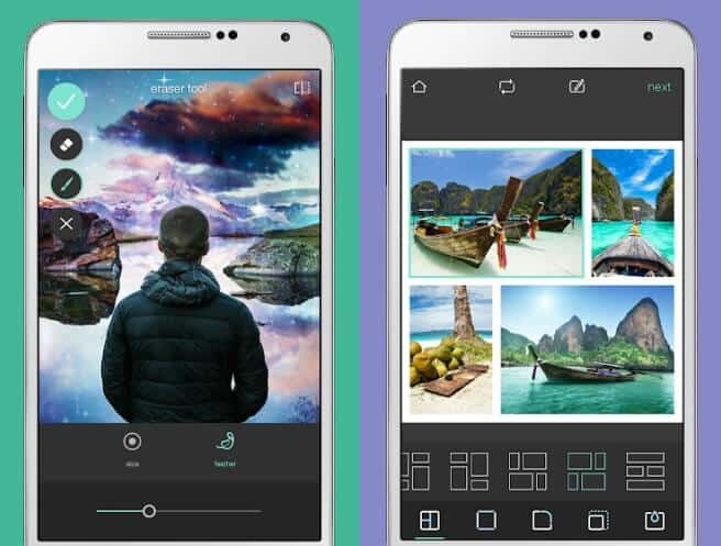 best photo editing app for android to change background