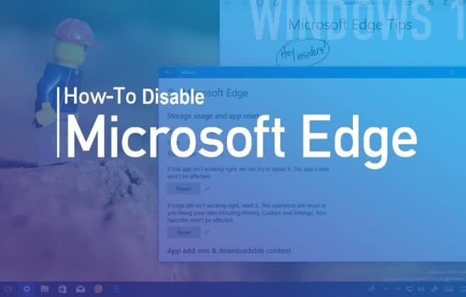 how to remove microsoft edge from your computer