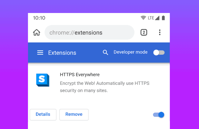 chrome extensions android cyberghost