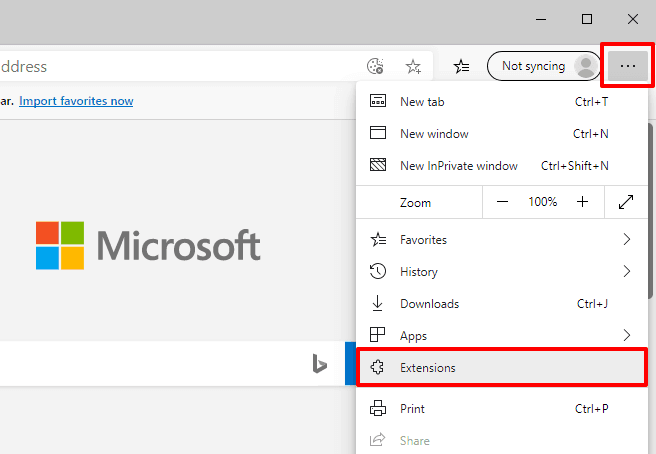 install chrome extensions on microsoft edge