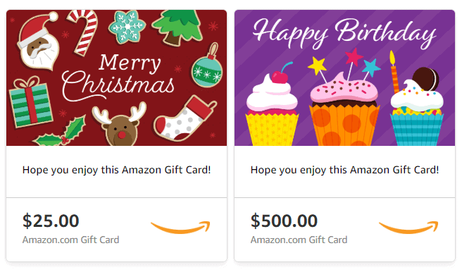 amazon gift card limit