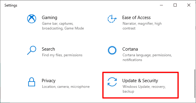 windows 10 updates and security