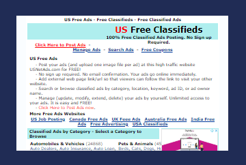 best free classified sites in usa right now