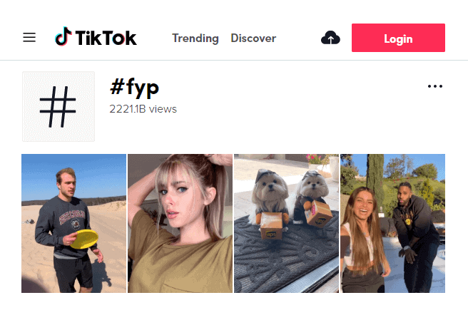 what does fyp mean on tik tok