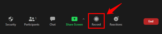 how do you record a zoom meeting