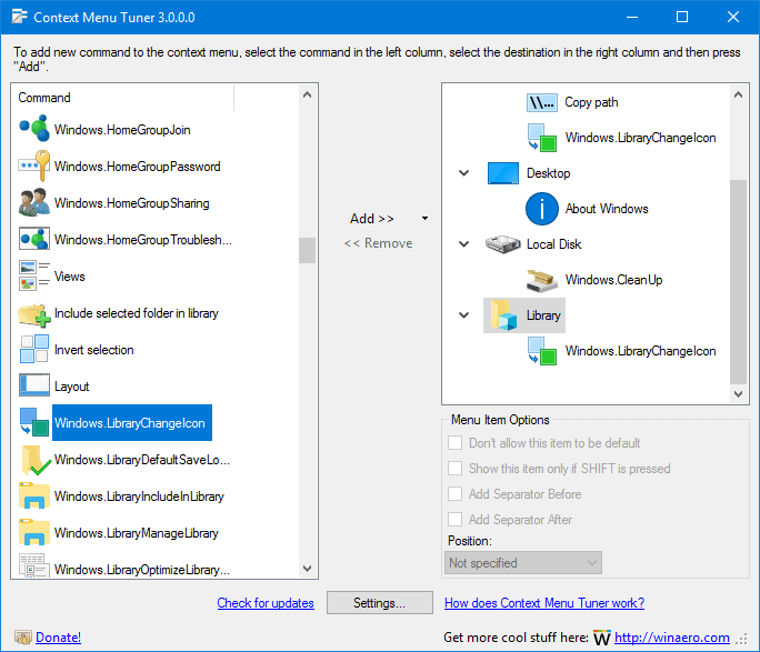 best windows 10 context menu editor to customize the context menu