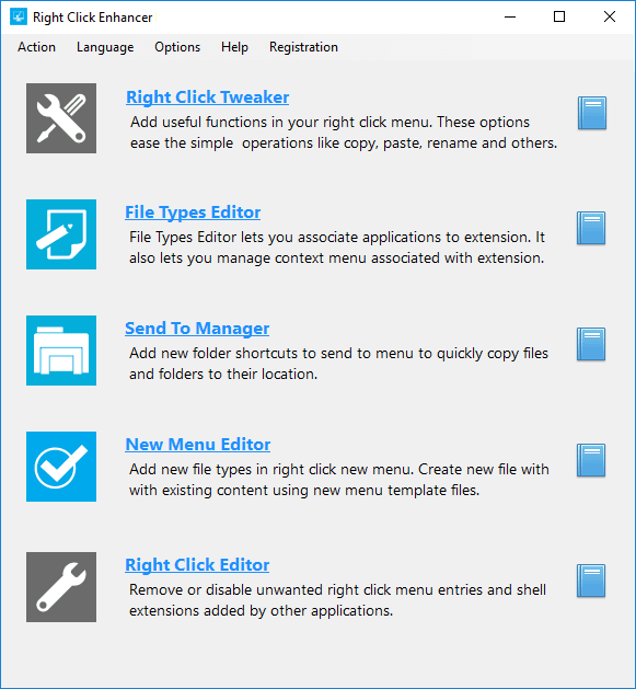 free context menu editor for windows 10