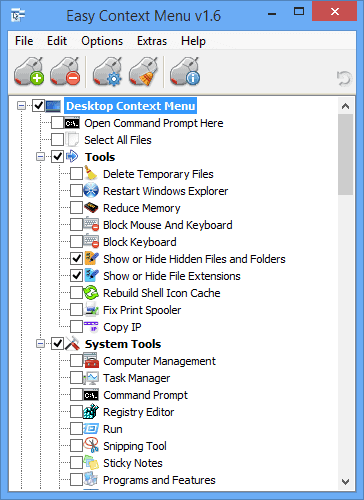 free windows 10 context menu editor
