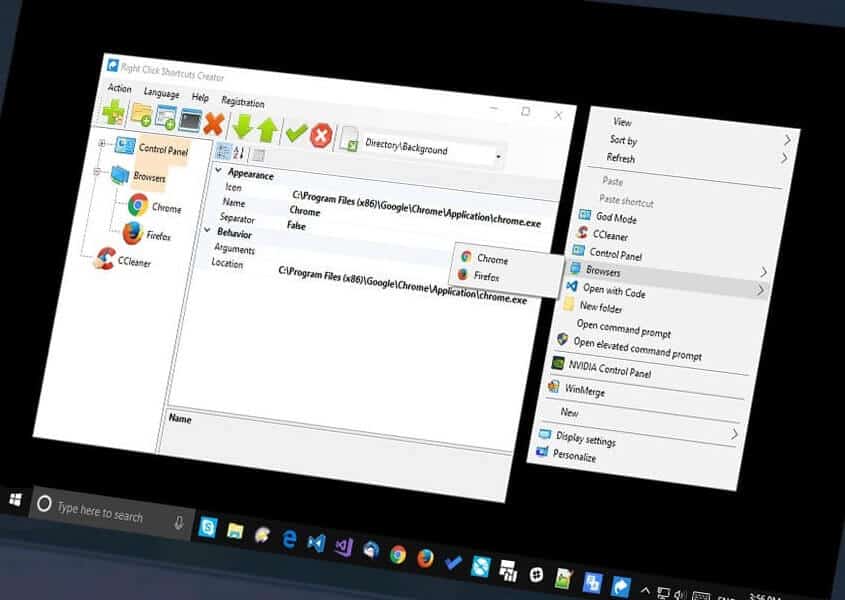 windows 10 context menu editor