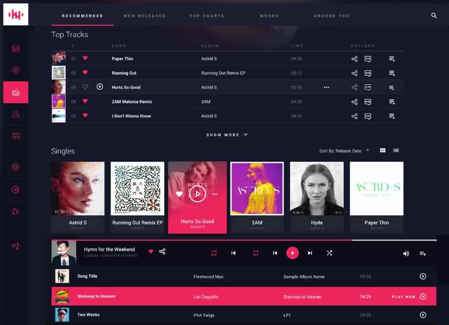 how to build a music streaming website