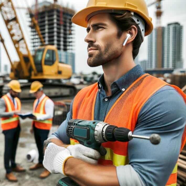 best wireless earbuds for construction workers
